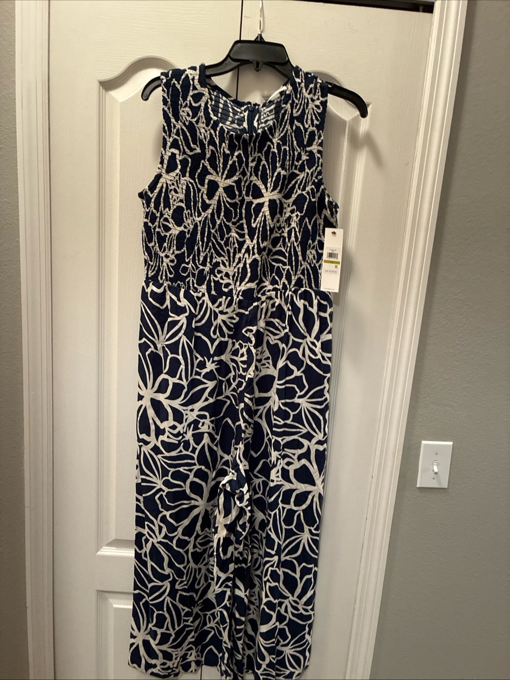 Calvin Klein ladies back zip jumpsuit size 14